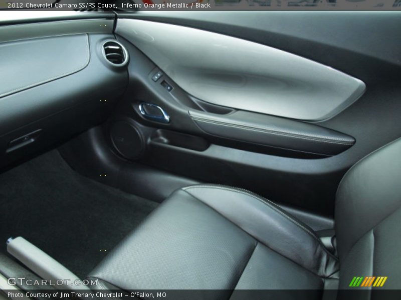 Inferno Orange Metallic / Black 2012 Chevrolet Camaro SS/RS Coupe
