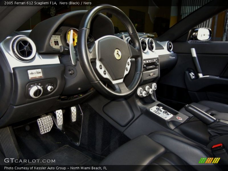 Dashboard of 2005 612 Scaglietti F1A