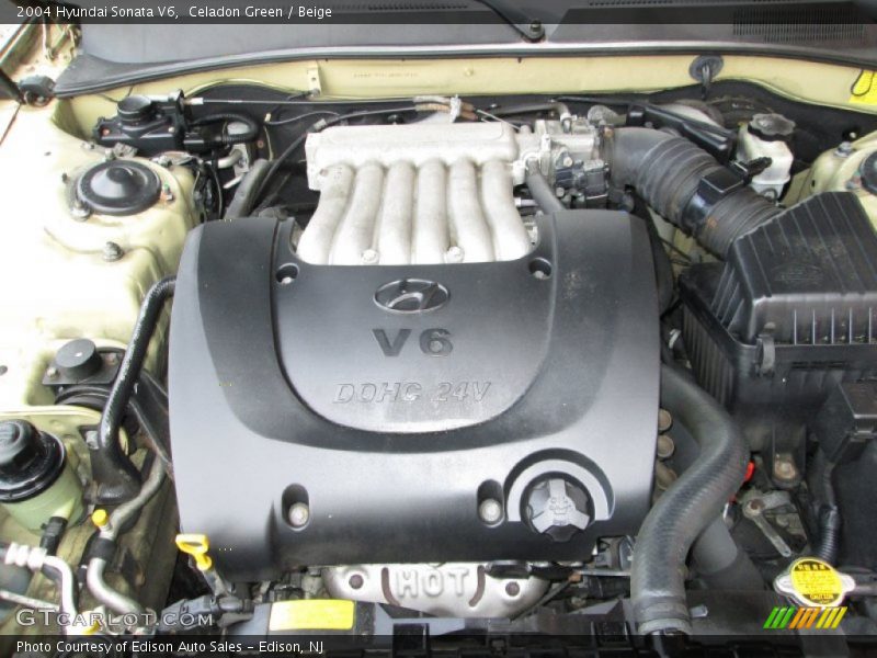  2004 Sonata V6 Engine - 2.7 Liter DOHC 24-Valve V6