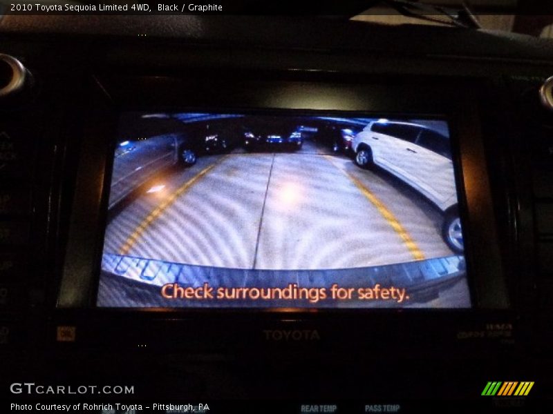 Black / Graphite 2010 Toyota Sequoia Limited 4WD