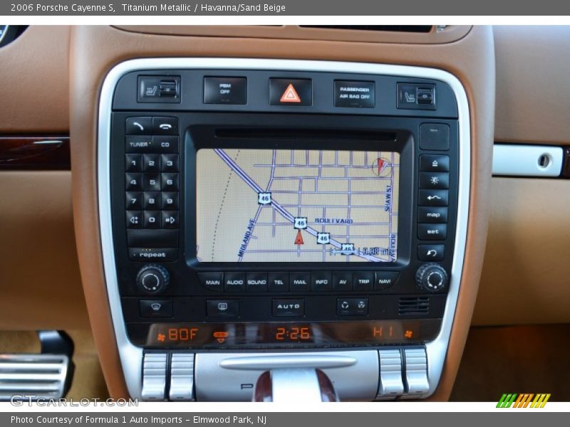 Navigation of 2006 Cayenne S