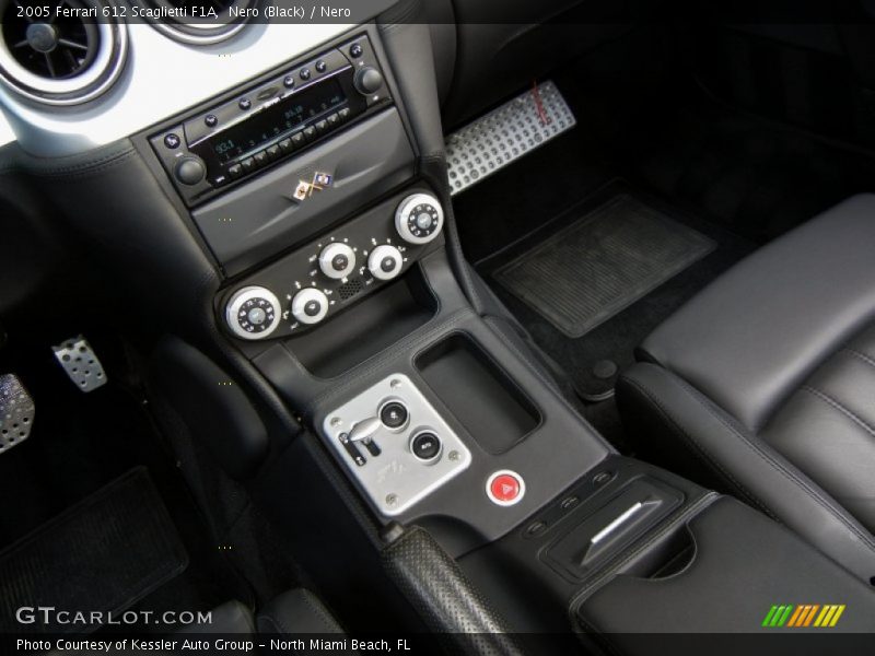 Controls of 2005 612 Scaglietti F1A