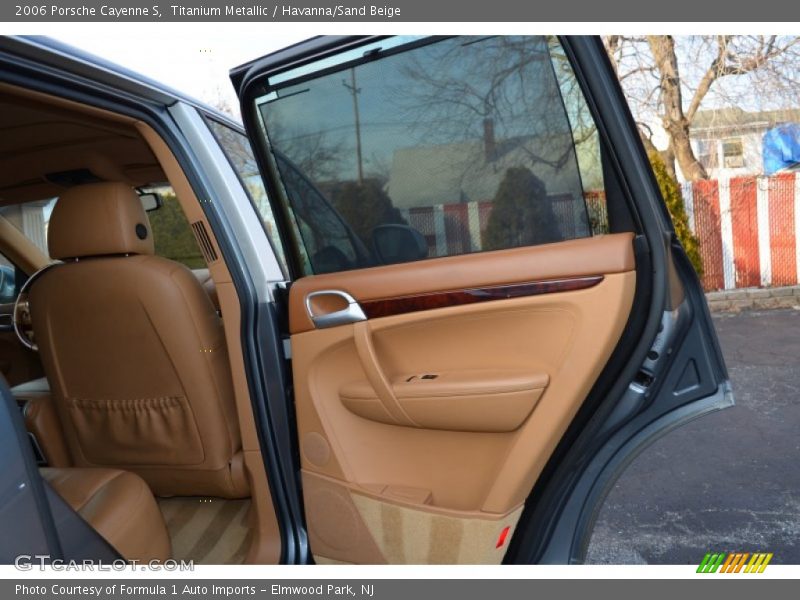 Titanium Metallic / Havanna/Sand Beige 2006 Porsche Cayenne S