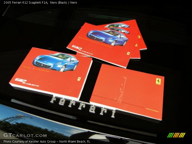 Books/Manuals of 2005 612 Scaglietti F1A