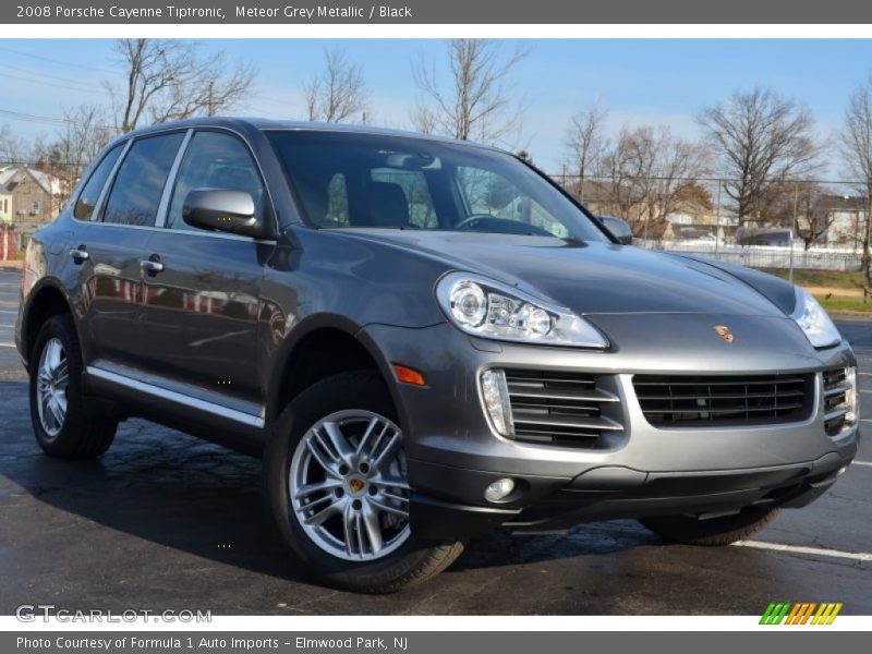 Meteor Grey Metallic / Black 2008 Porsche Cayenne Tiptronic