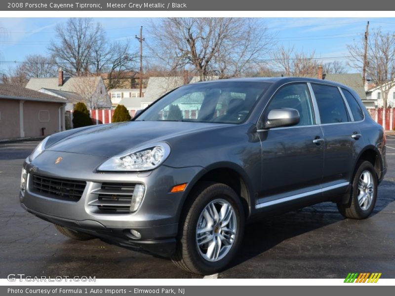 Meteor Grey Metallic / Black 2008 Porsche Cayenne Tiptronic