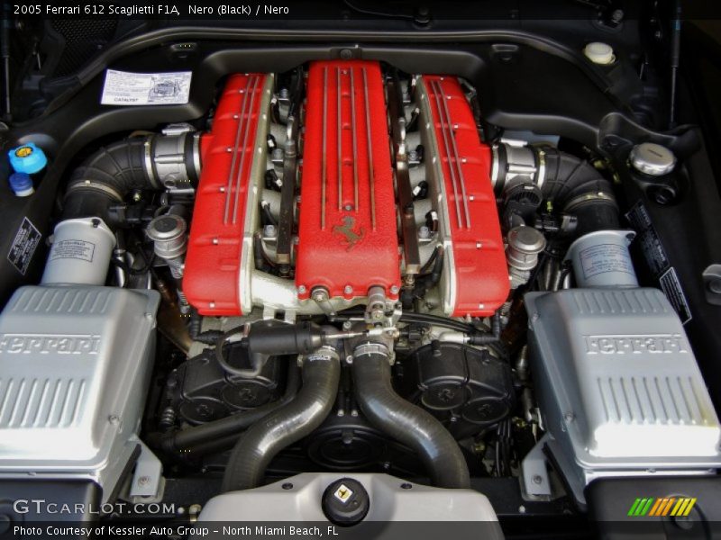  2005 612 Scaglietti F1A Engine - 5.7 Liter DOHC 48-Valve V12