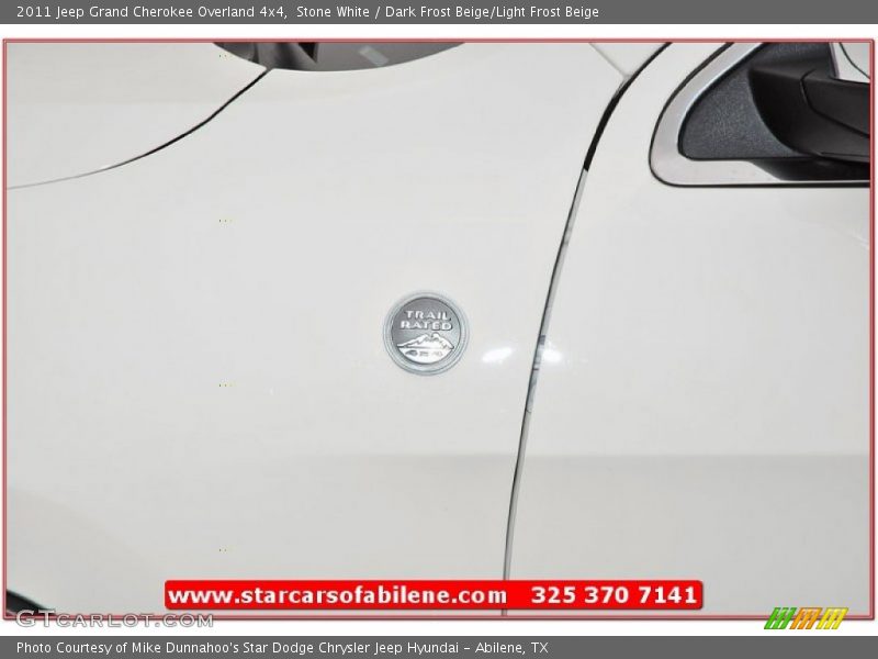 Stone White / Dark Frost Beige/Light Frost Beige 2011 Jeep Grand Cherokee Overland 4x4