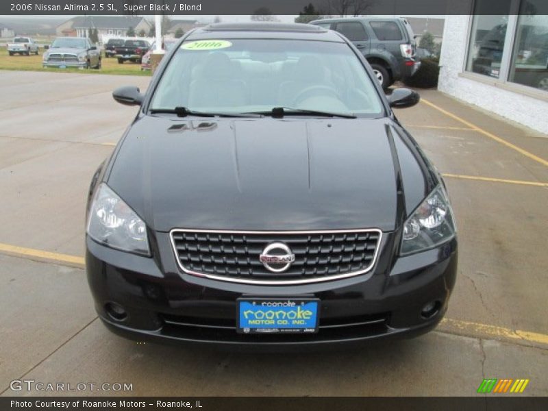 Super Black / Blond 2006 Nissan Altima 2.5 SL