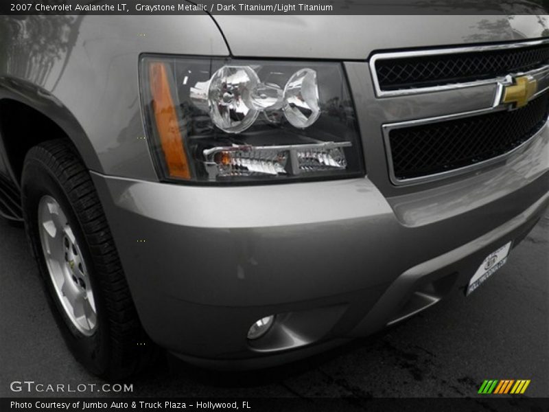 Graystone Metallic / Dark Titanium/Light Titanium 2007 Chevrolet Avalanche LT
