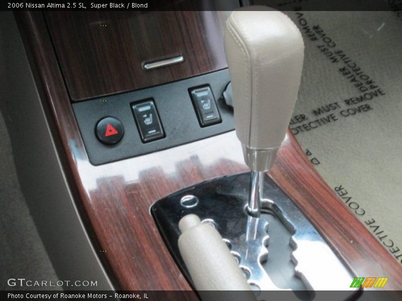 Super Black / Blond 2006 Nissan Altima 2.5 SL