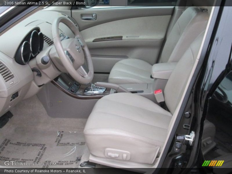 Super Black / Blond 2006 Nissan Altima 2.5 SL