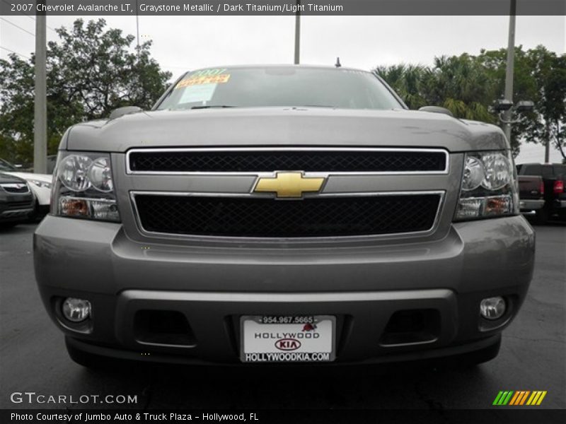 Graystone Metallic / Dark Titanium/Light Titanium 2007 Chevrolet Avalanche LT