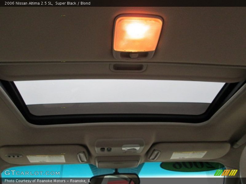 Super Black / Blond 2006 Nissan Altima 2.5 SL