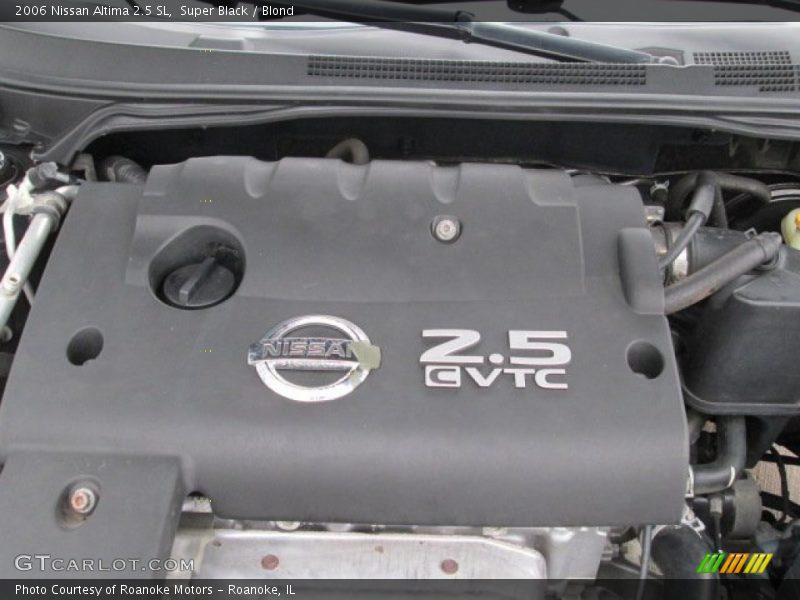 Super Black / Blond 2006 Nissan Altima 2.5 SL
