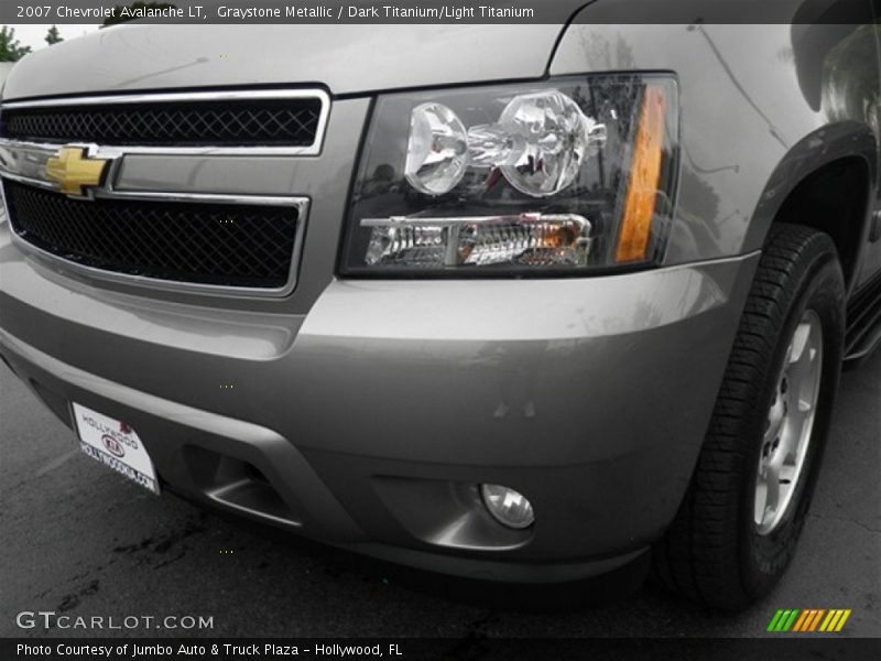 Graystone Metallic / Dark Titanium/Light Titanium 2007 Chevrolet Avalanche LT