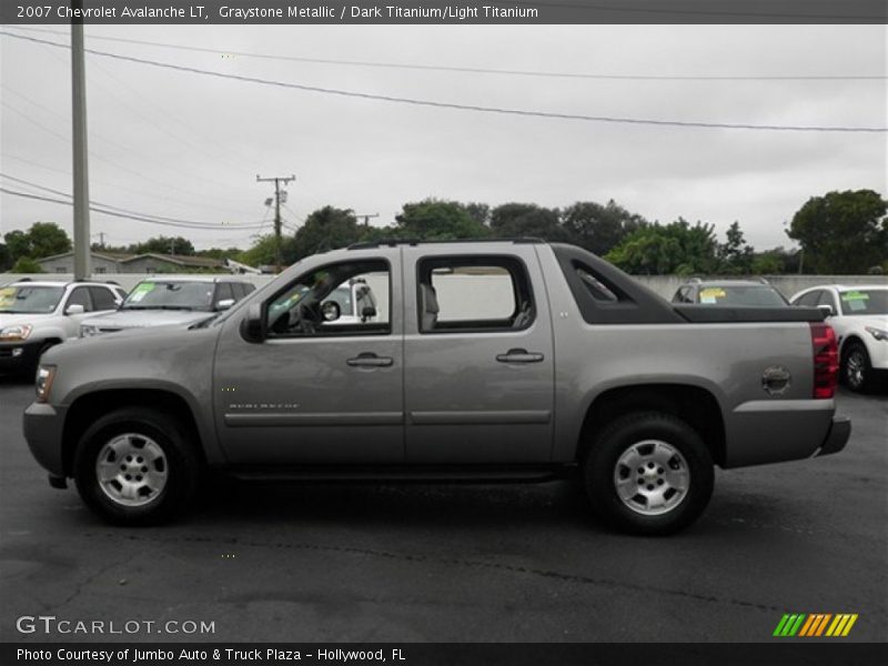 Graystone Metallic / Dark Titanium/Light Titanium 2007 Chevrolet Avalanche LT