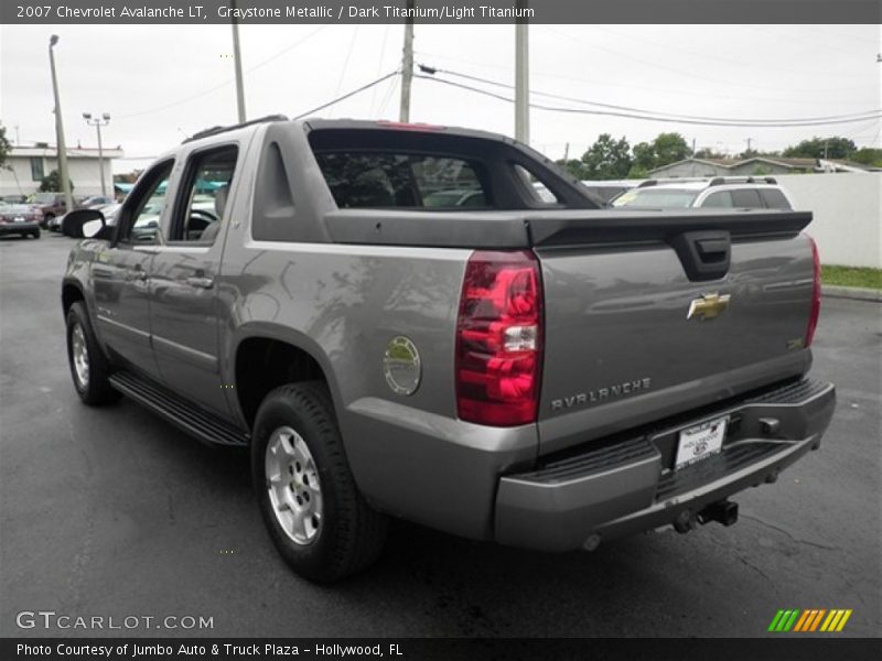 Graystone Metallic / Dark Titanium/Light Titanium 2007 Chevrolet Avalanche LT