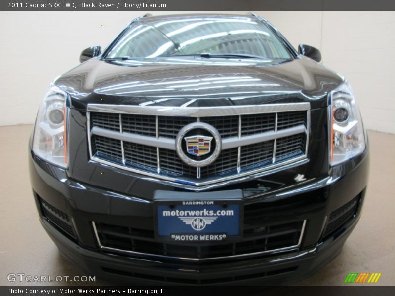 Black Raven / Ebony/Titanium 2011 Cadillac SRX FWD