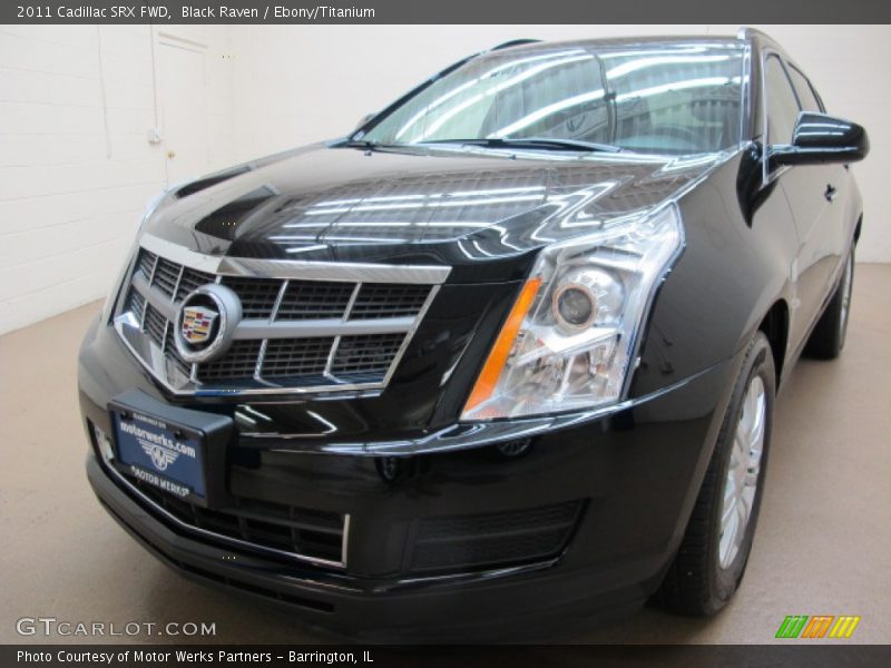 Black Raven / Ebony/Titanium 2011 Cadillac SRX FWD