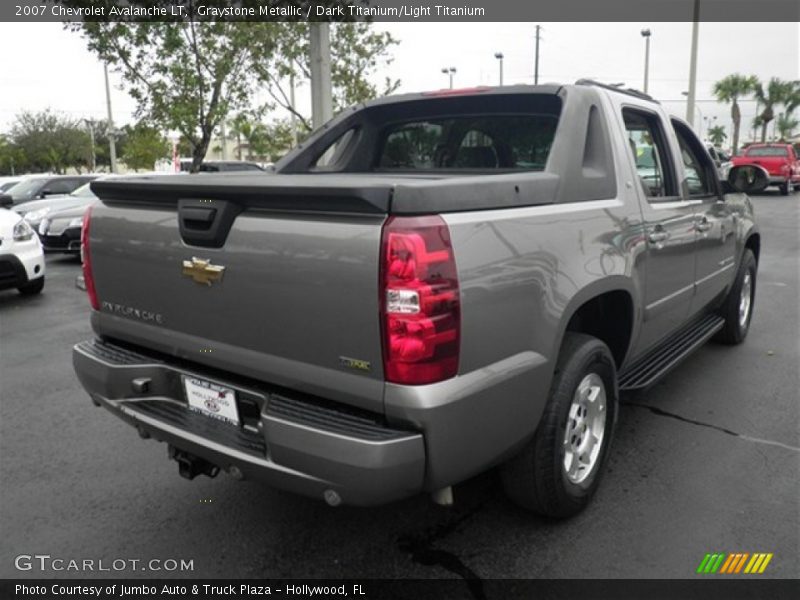 Graystone Metallic / Dark Titanium/Light Titanium 2007 Chevrolet Avalanche LT