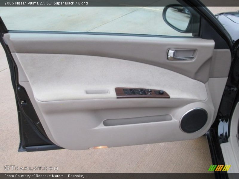 Super Black / Blond 2006 Nissan Altima 2.5 SL