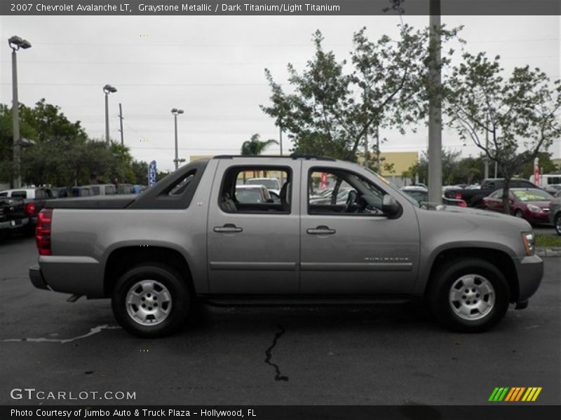 Graystone Metallic / Dark Titanium/Light Titanium 2007 Chevrolet Avalanche LT