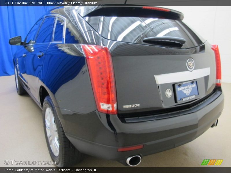 Black Raven / Ebony/Titanium 2011 Cadillac SRX FWD