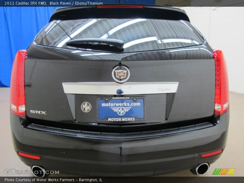 Black Raven / Ebony/Titanium 2011 Cadillac SRX FWD