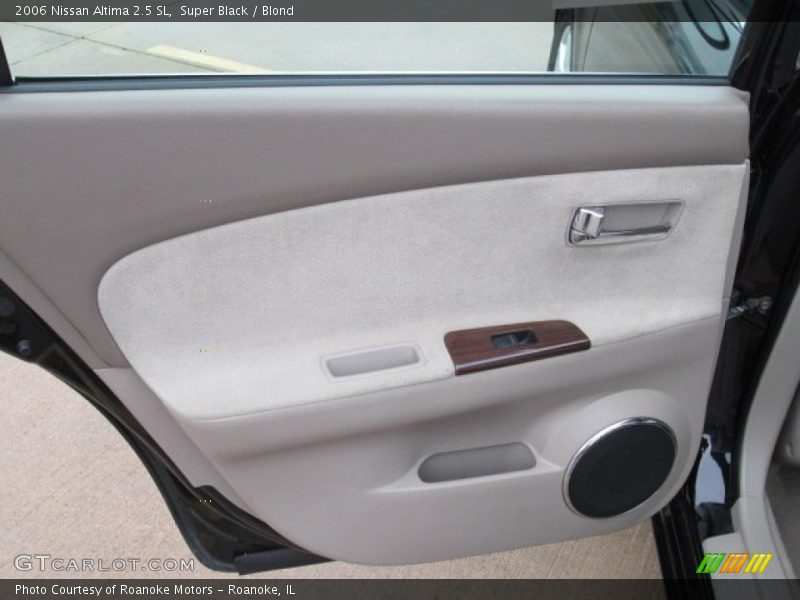 Super Black / Blond 2006 Nissan Altima 2.5 SL