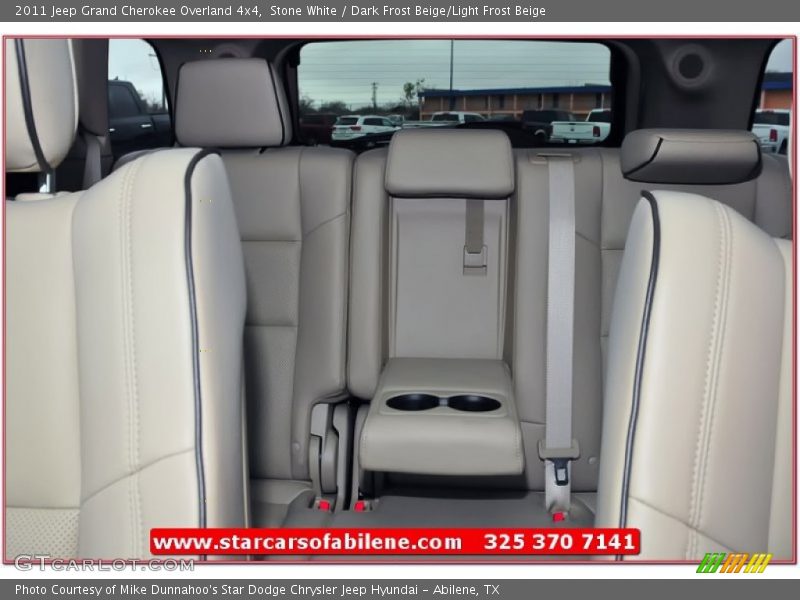 Stone White / Dark Frost Beige/Light Frost Beige 2011 Jeep Grand Cherokee Overland 4x4