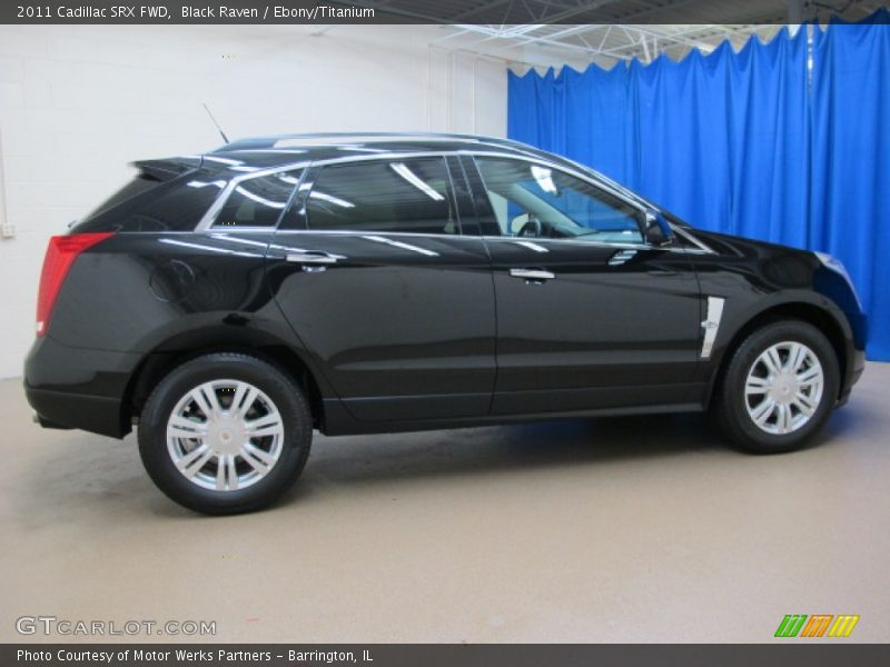 Black Raven / Ebony/Titanium 2011 Cadillac SRX FWD