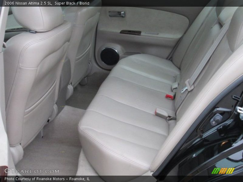 Super Black / Blond 2006 Nissan Altima 2.5 SL