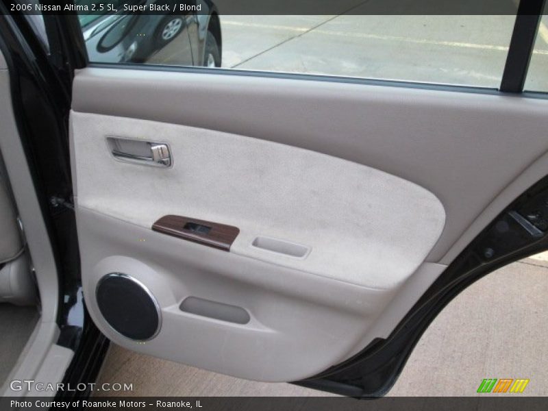Super Black / Blond 2006 Nissan Altima 2.5 SL