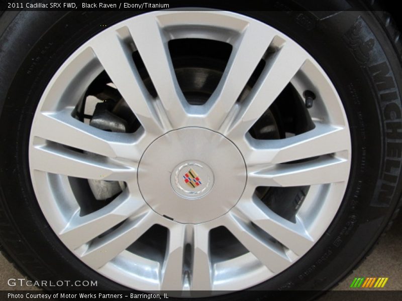 Black Raven / Ebony/Titanium 2011 Cadillac SRX FWD