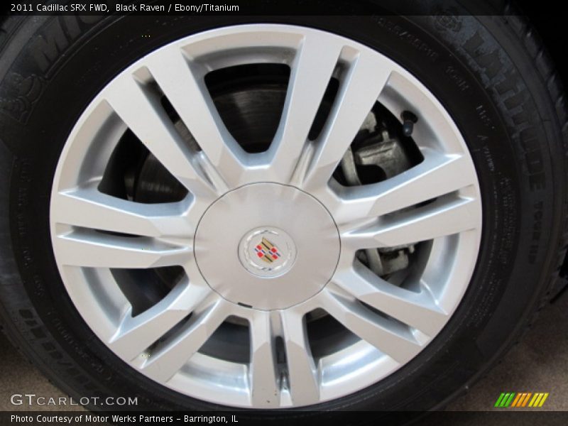 Black Raven / Ebony/Titanium 2011 Cadillac SRX FWD