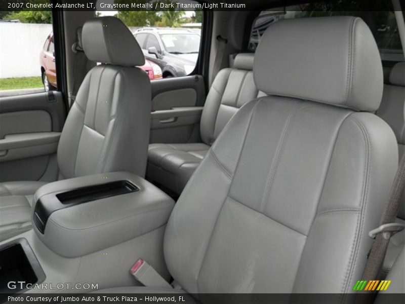 Graystone Metallic / Dark Titanium/Light Titanium 2007 Chevrolet Avalanche LT