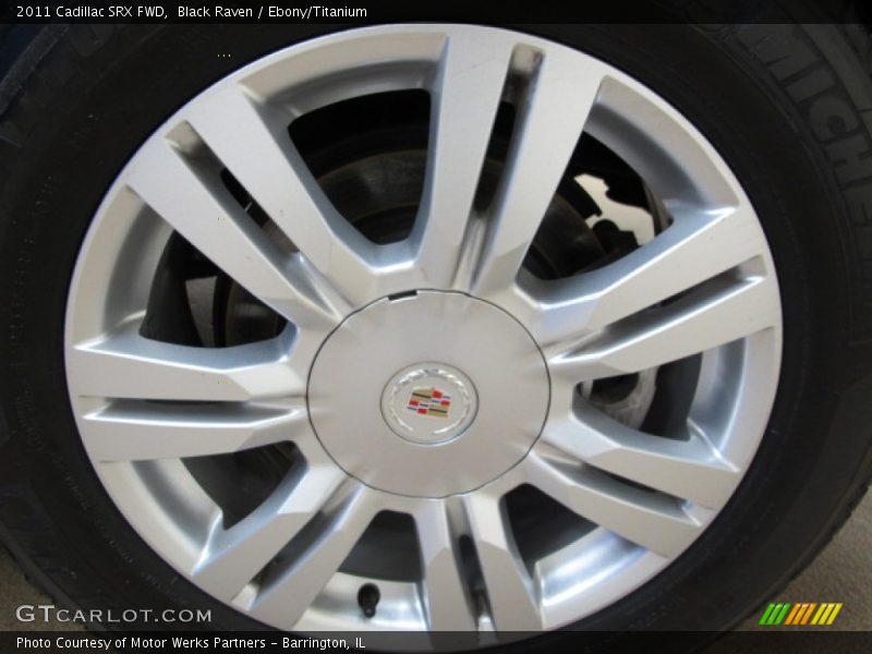Black Raven / Ebony/Titanium 2011 Cadillac SRX FWD