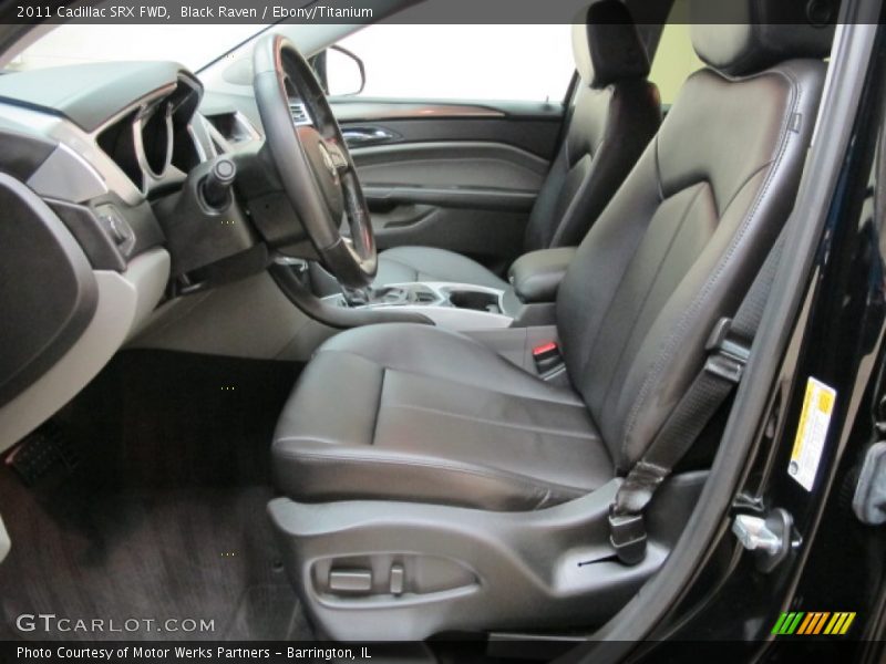 Black Raven / Ebony/Titanium 2011 Cadillac SRX FWD