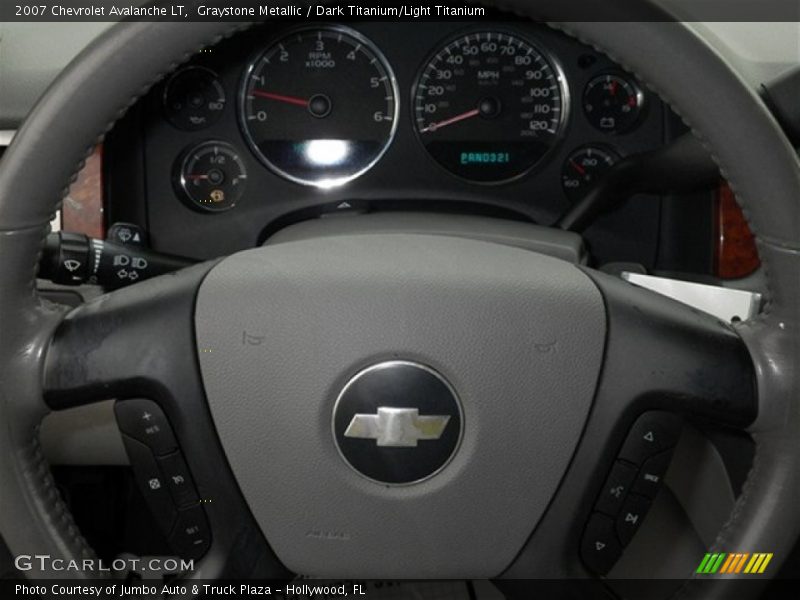 Graystone Metallic / Dark Titanium/Light Titanium 2007 Chevrolet Avalanche LT
