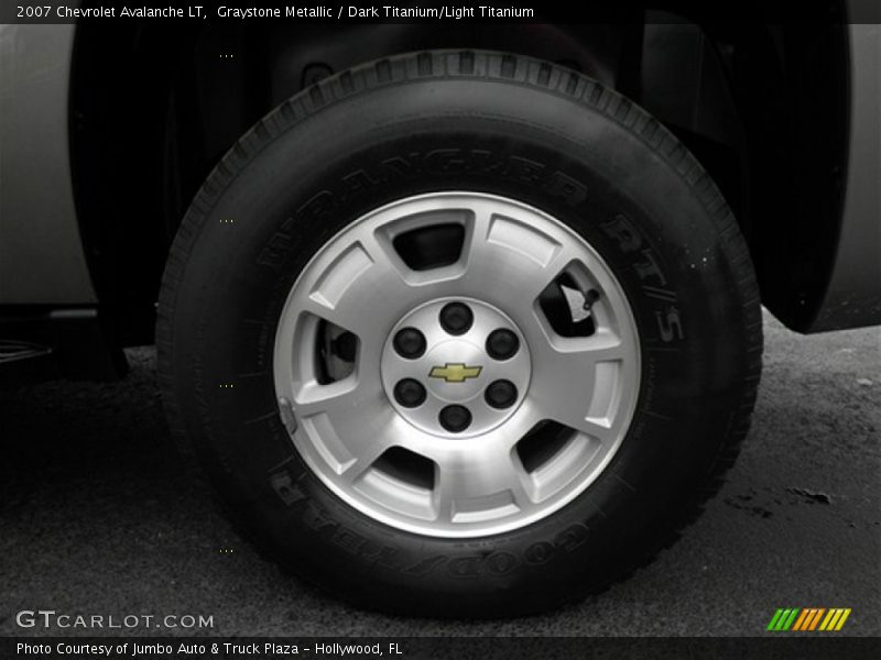 Graystone Metallic / Dark Titanium/Light Titanium 2007 Chevrolet Avalanche LT