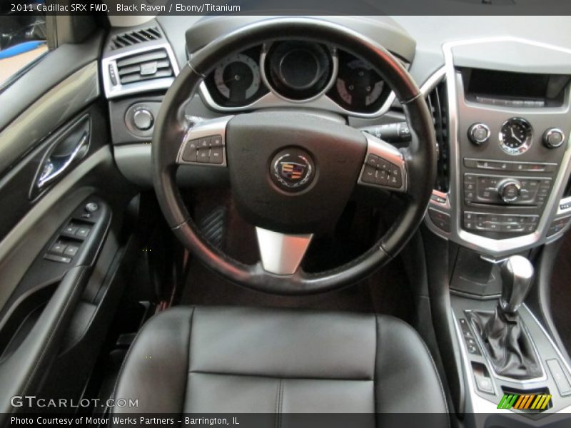 Black Raven / Ebony/Titanium 2011 Cadillac SRX FWD