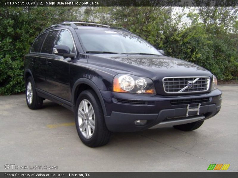 Magic Blue Metallic / Soft Beige 2010 Volvo XC90 3.2