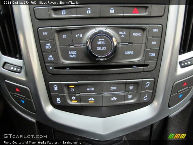 Black Raven / Ebony/Titanium 2011 Cadillac SRX FWD