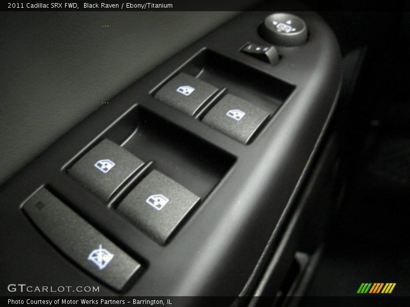 Black Raven / Ebony/Titanium 2011 Cadillac SRX FWD