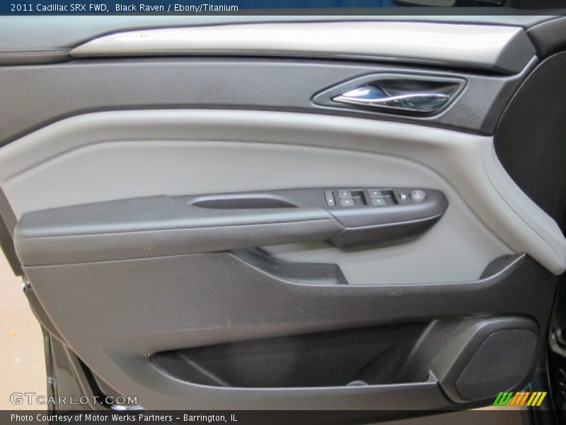 Black Raven / Ebony/Titanium 2011 Cadillac SRX FWD