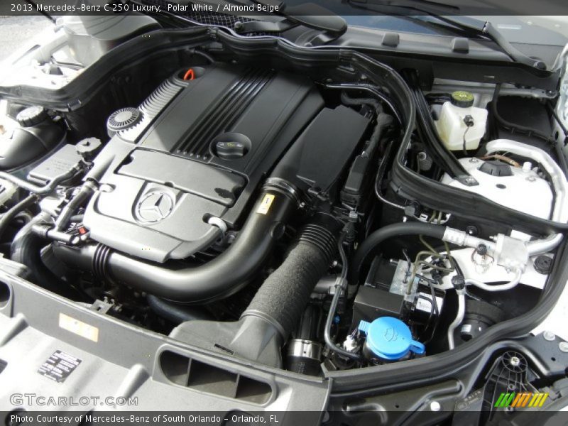  2013 C 250 Luxury Engine - 1.8 Liter DI Turbocharged DOHC 16-Valve VVT 4 Cylinder