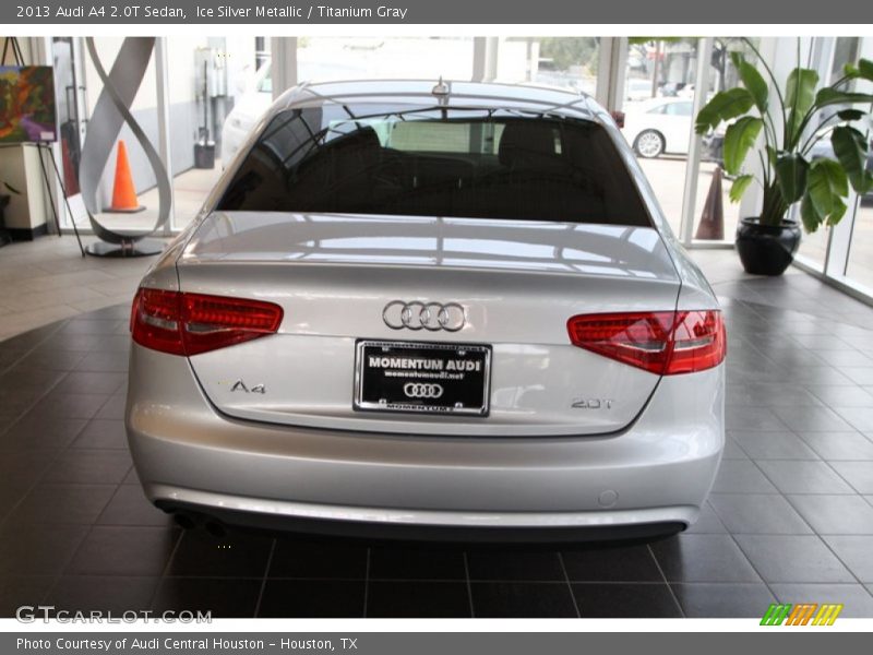 Ice Silver Metallic / Titanium Gray 2013 Audi A4 2.0T Sedan