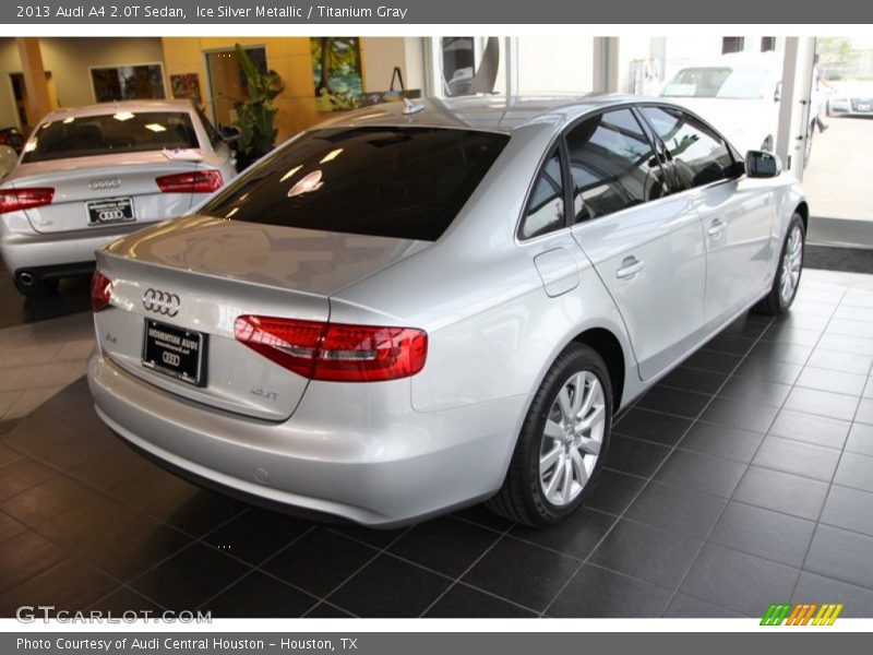 Ice Silver Metallic / Titanium Gray 2013 Audi A4 2.0T Sedan