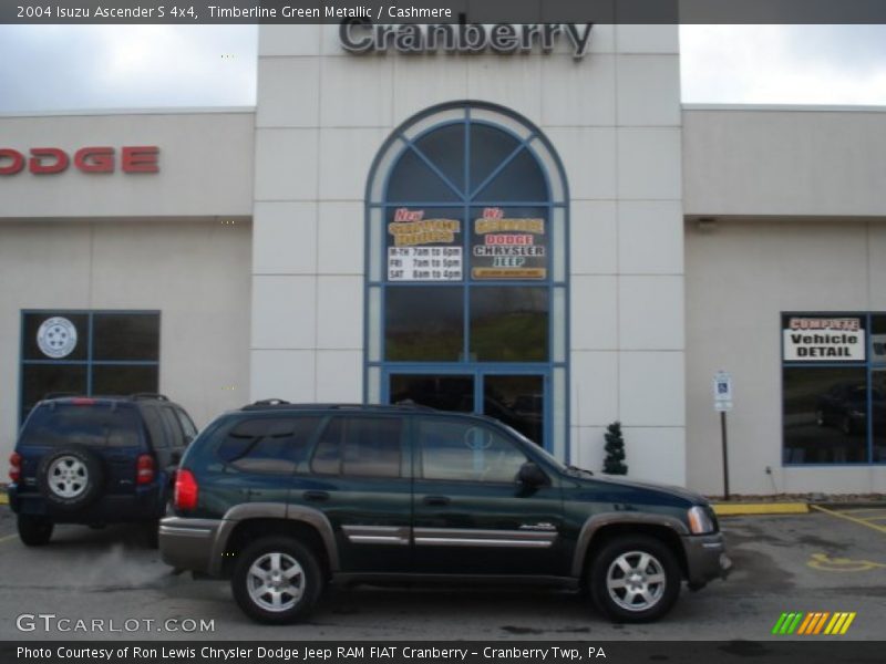 Timberline Green Metallic / Cashmere 2004 Isuzu Ascender S 4x4